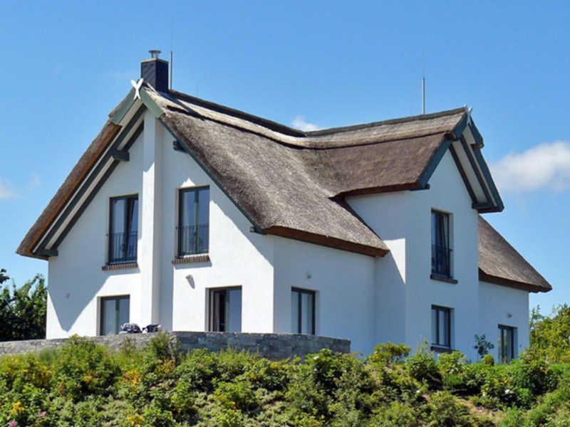 Reetdachhaus Im Fischerdorf Freest Bagian luar foto