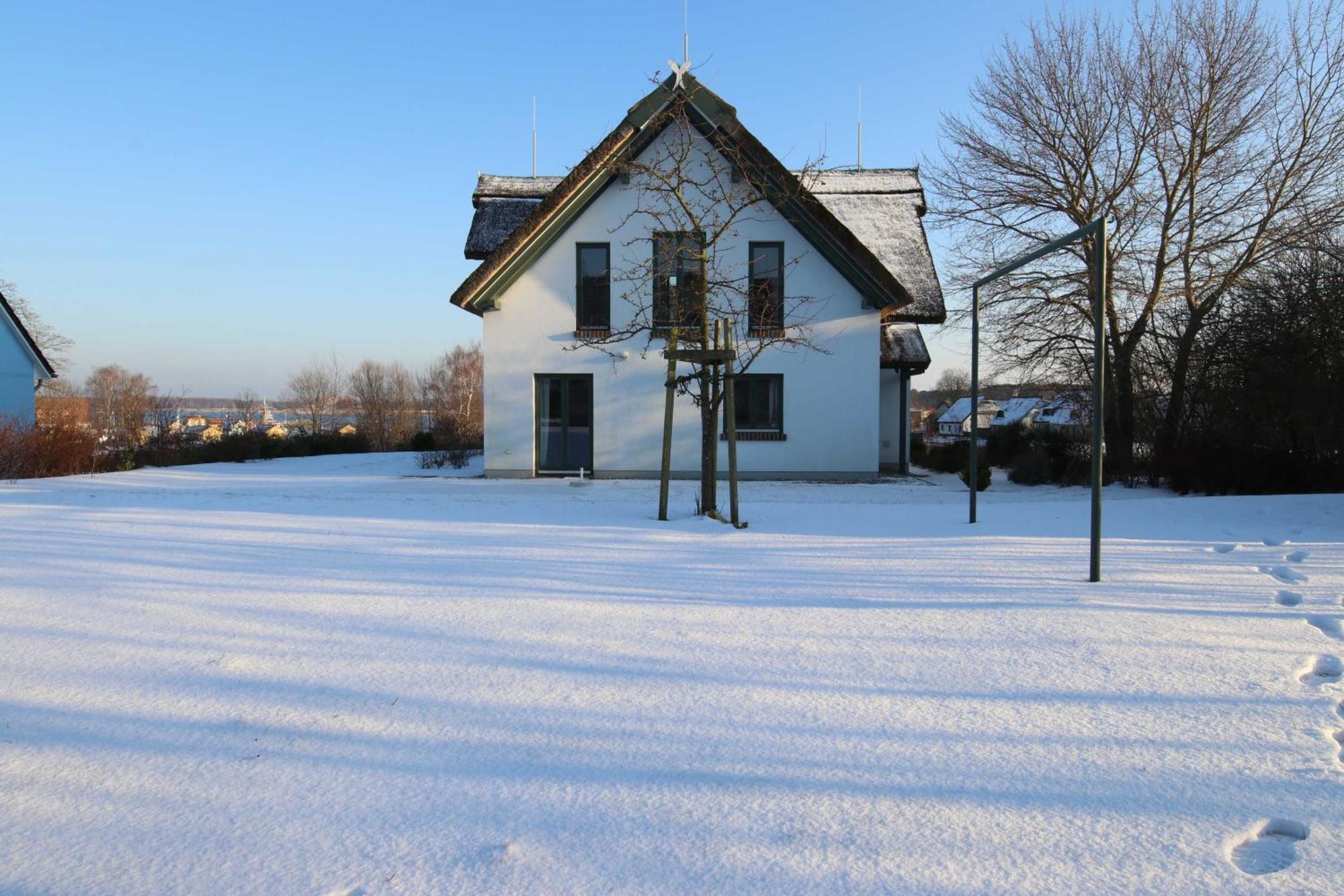 Reetdachhaus Im Fischerdorf Freest Bagian luar foto